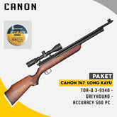 PAKET SENAPAN ANGIN UKLIK CANON 747 LONG KAYU