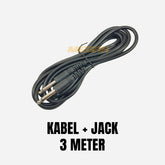 KABEL + JACK 3MTR (AM586)