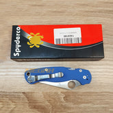 PISAU LIPAT SPYDERCO / PISAU OUTDOOR / PISAU SURVIVAL BLUE