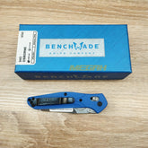 PISAU LIPAT BENCHMADE OSBORNE BLUE SERRATED