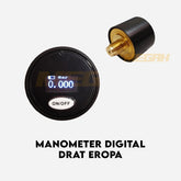 MANOMETER DIGITAL Drat Eropa (1/8 BSP) / Inchi
