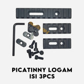 PICATINNY LOGAM ISI 3PCS (MT639)