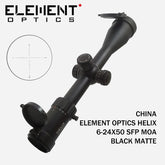 TELESKOP SENAPAN ANGIN ELEMENT HELIX 6-24X50 SFP