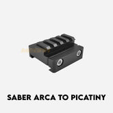 SABER TACTICAL ARCA TO PICATINNY ADAPTER ST0066