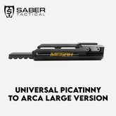 UNIVERSAL PICATINNY TO ARCA LARGE VERSION