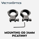 MOUNTING VECTOR OD 34MM PICATINNY