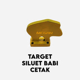 SILUET / TARGET BABI CETAK