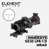 TELESKOP SENAPAN ANGIN ELEMENT OPTICS IMMERSIVE 5x30 LPR-1 D MRAD | TELESKOP SENAPAN ANGIN