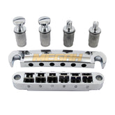 BRIDGE GIBSON 6 STRING - CHROME (AG090) - Megah Sport