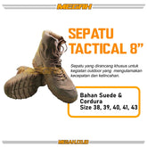SEPATU TACTICAL LF SI 8" DESERT TAN