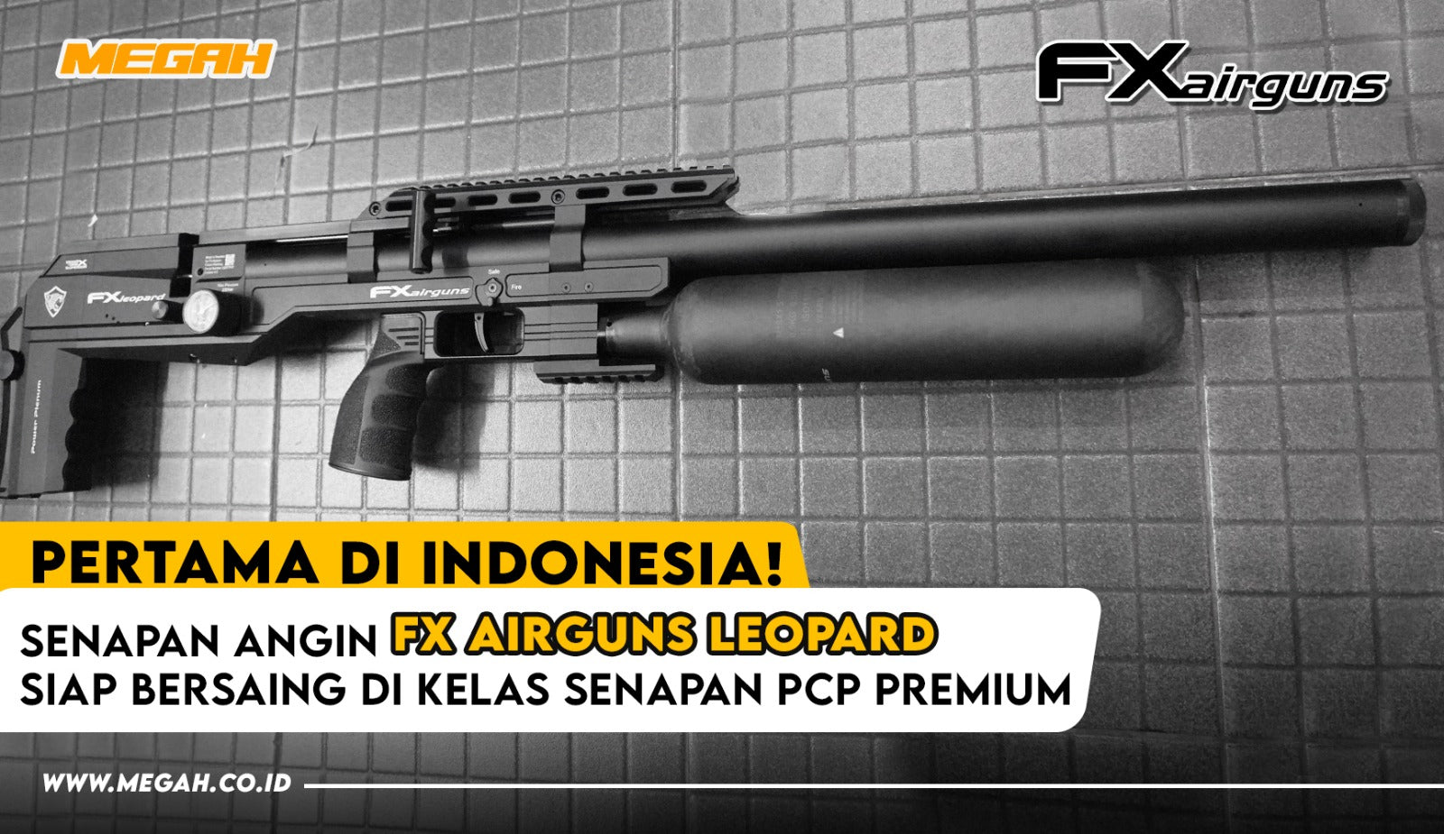 Pertama di Indonesia! Senapan Angin FX Airguns Leopard Siap Bersaing di Kelas Senapan PCP Premium