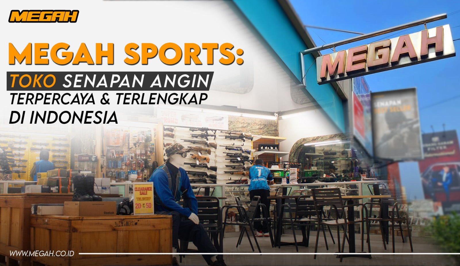 Megah Sports: Toko Senapan Angin Terpercaya & Terlengkap di Indonesia