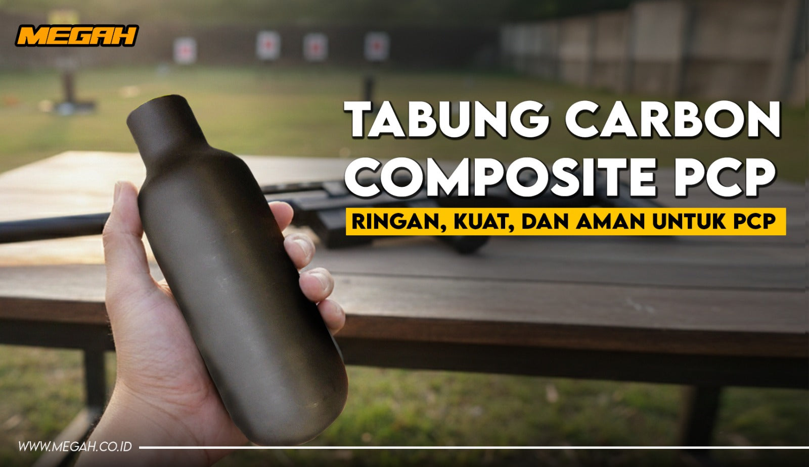 Tabung Botol Senapan Angin Carbon Composite: Ringan, Kuat, dan Aman untuk PCP