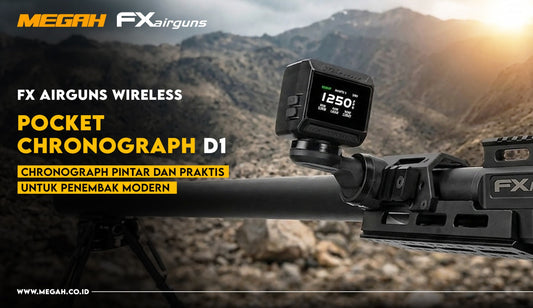 FX Airguns Wireless Pocket Chronograph D1: Chronograph Pintar dan Praktis untuk Penembak Modern
