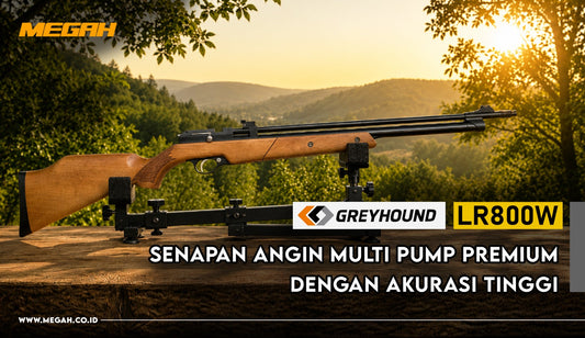 Greyhound LR800W – Senapan Angin Multi Pump Premium dengan Akurasi Tinggi
