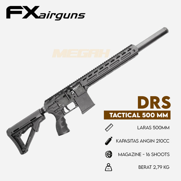 SENAPAN ANGIN FX DRS TACTICAL 500MM