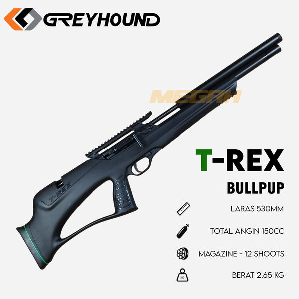 SENAPAN ANGIN GREYHOUND T-REX BULLPUP