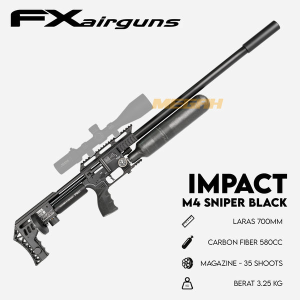 SENAPAN ANGIN FX IMPACT M4 SNIPER BLACK