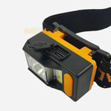 SENTER KEPALA HEADLAMP WATERPROOF USB LED