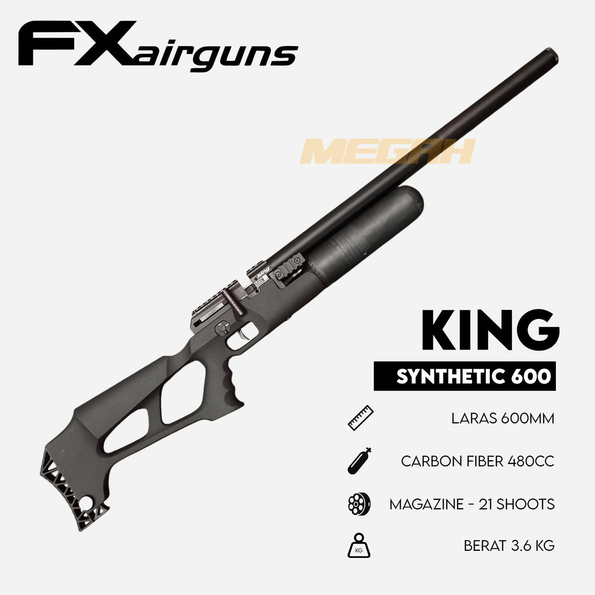 FX KING SYNTHETIC 600 Gambar utama produk