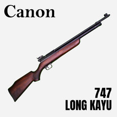 SENAPAN ANGIN CANON 747 LONG KAYU 4,5MM