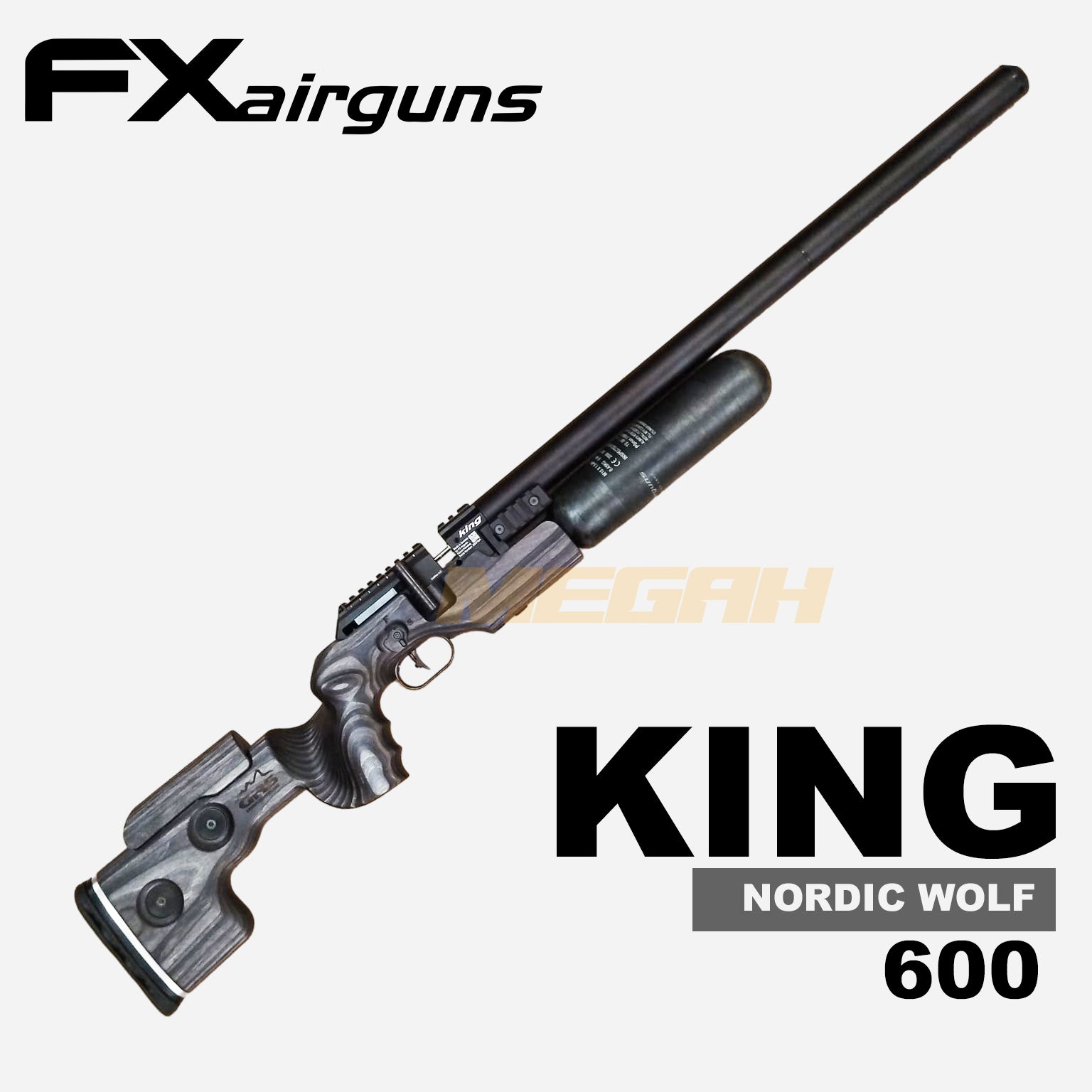 SENAPAN ANGIN FX KING GRS 600 Gambar sekunder produk