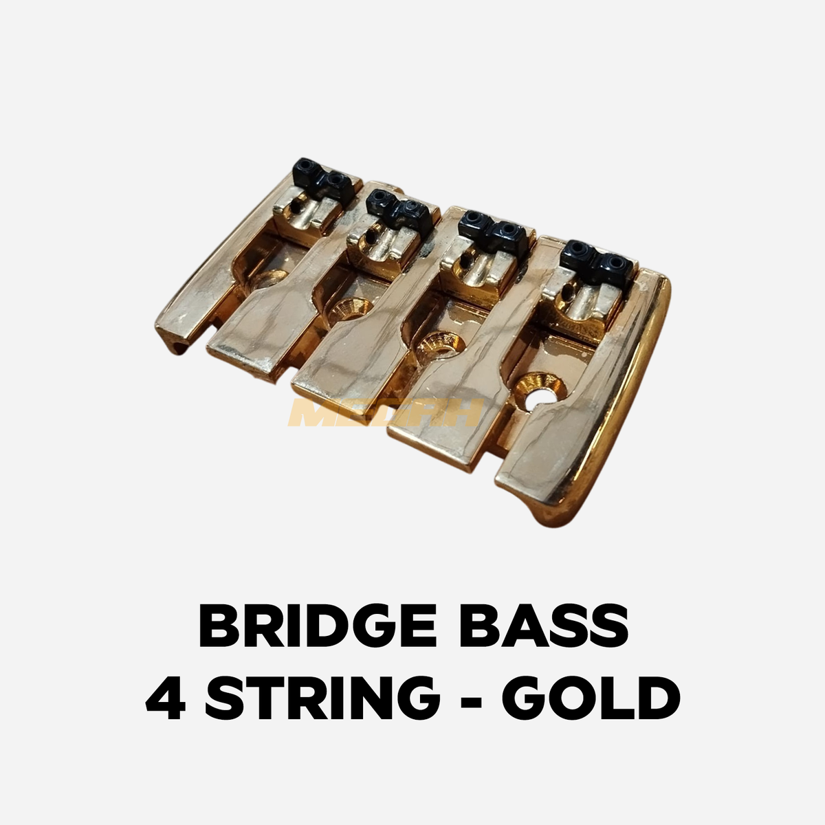 BRIDGE BASS 4 STRING - GOLD Gambar utama produk
