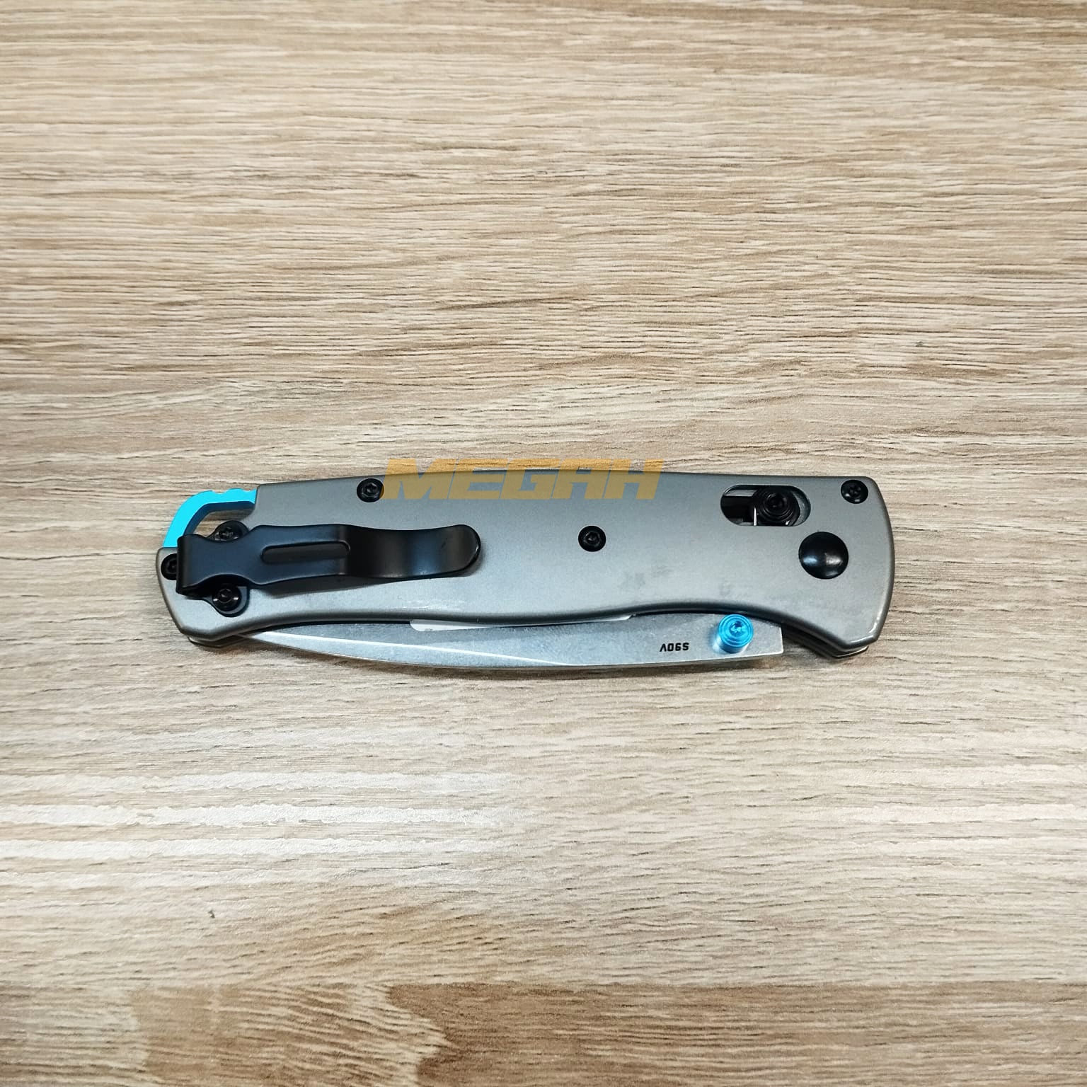 PISAU LIPAT BENCHMADE BIGOUT 535 SILVER
