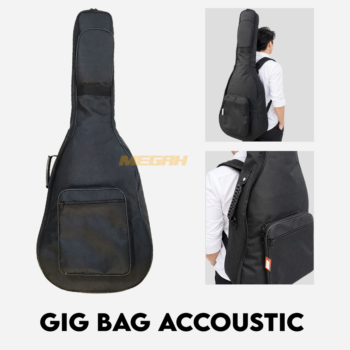 GIG BAG ACCOUSTIC Gambar utama produk