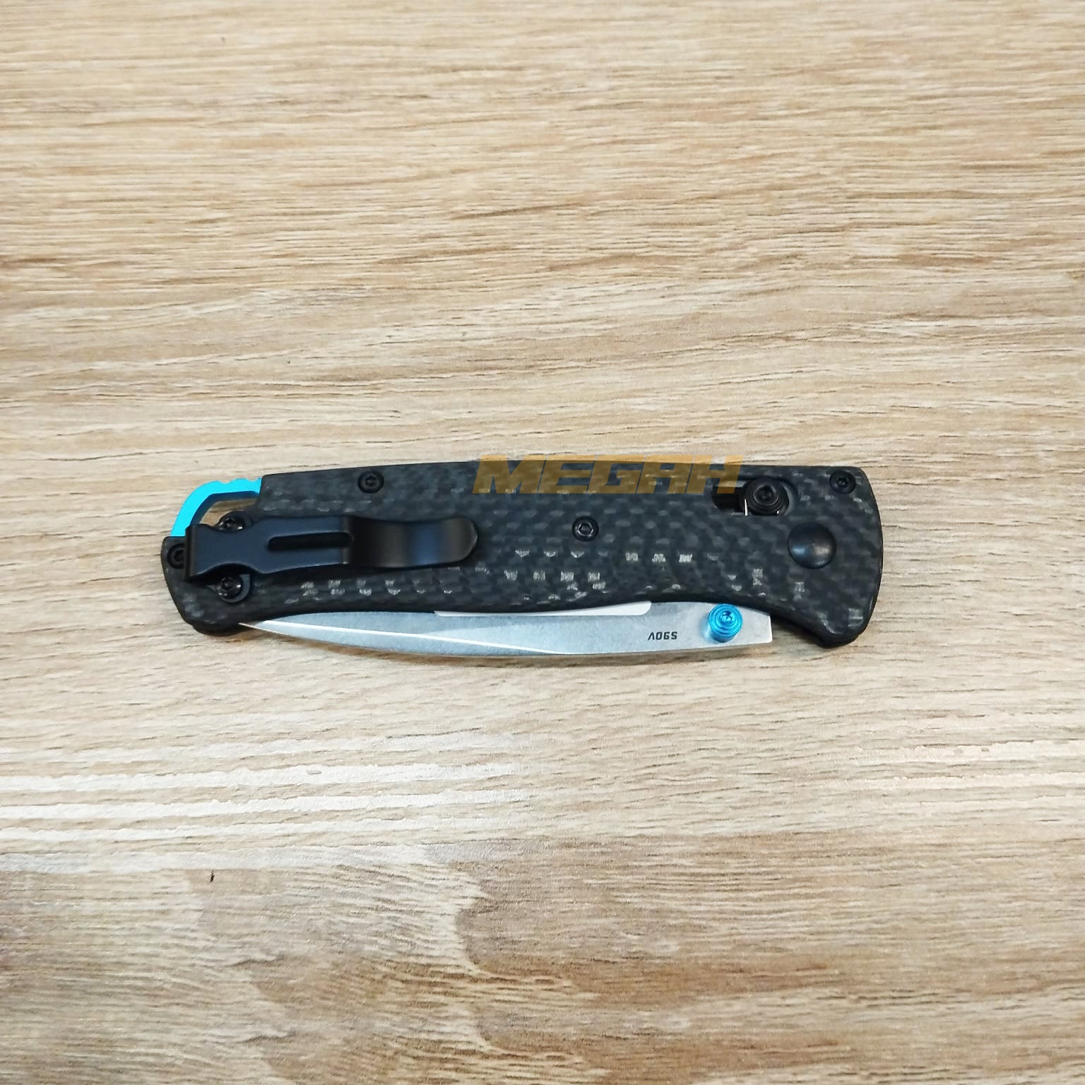PISAU LIPAT BENCHMADE BIGOUT 535 CARBON