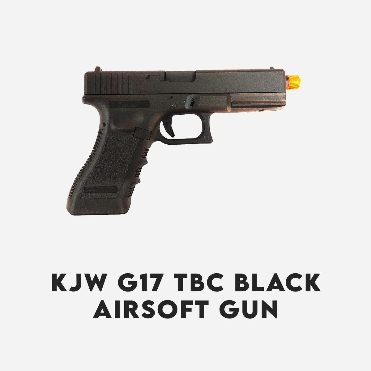 KJW G17 TBC BLACK - AIRSOFT GUN Gambar utama produk