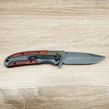 PISAU LIPAT BROWNING (Silver-Kayu) | PISAU OUTDOOR/SURVIVAL