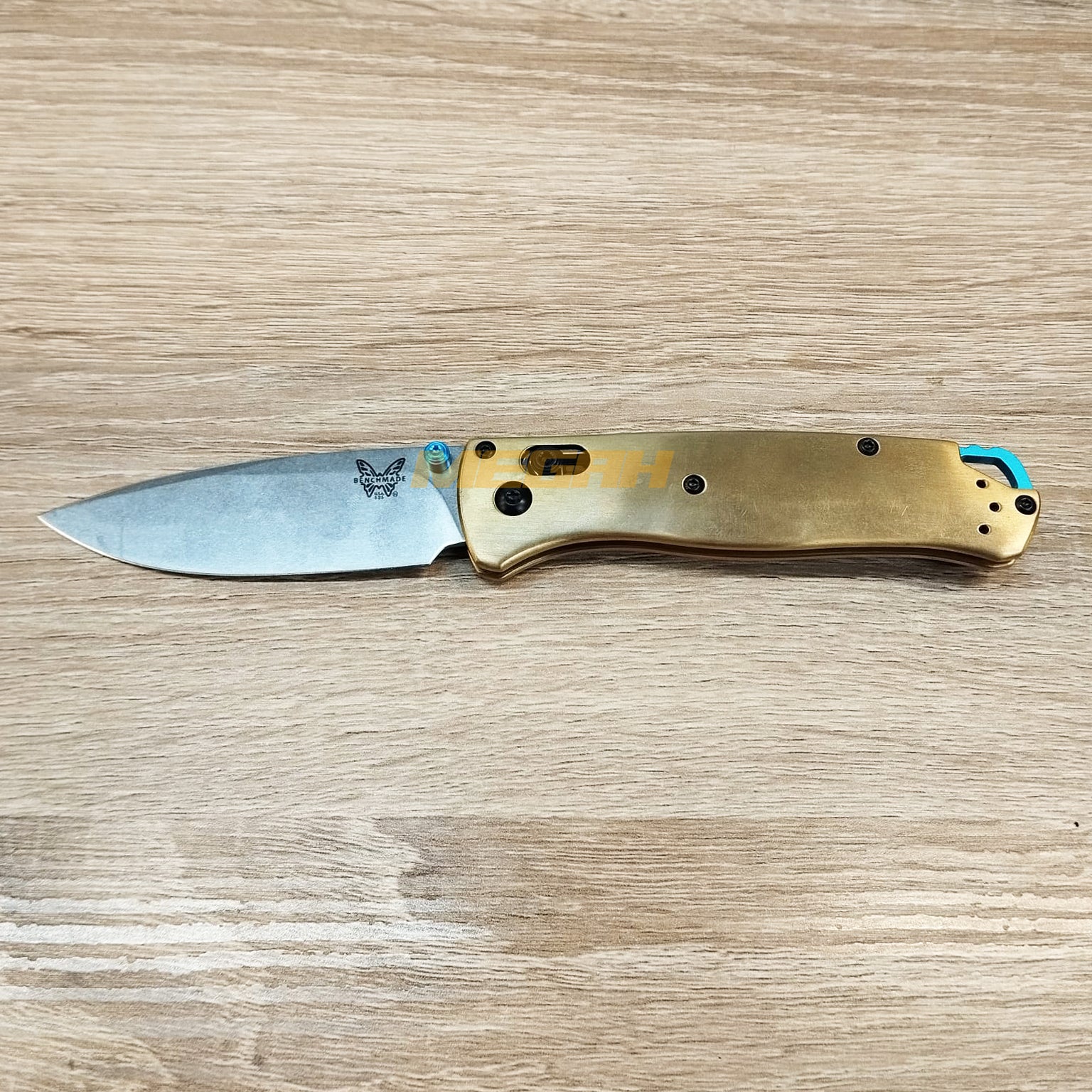 PISAU LIPAT BENCHMADE BIGOUT 535 GOLD