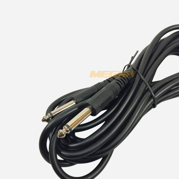 KABEL JACK GITAR 5 MT HITAM IMPORT (AM589)