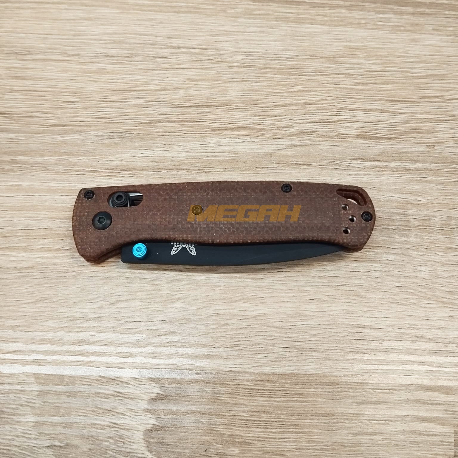 PISAU LIPAT BENCHMADE BIGOUT 535 BROWN