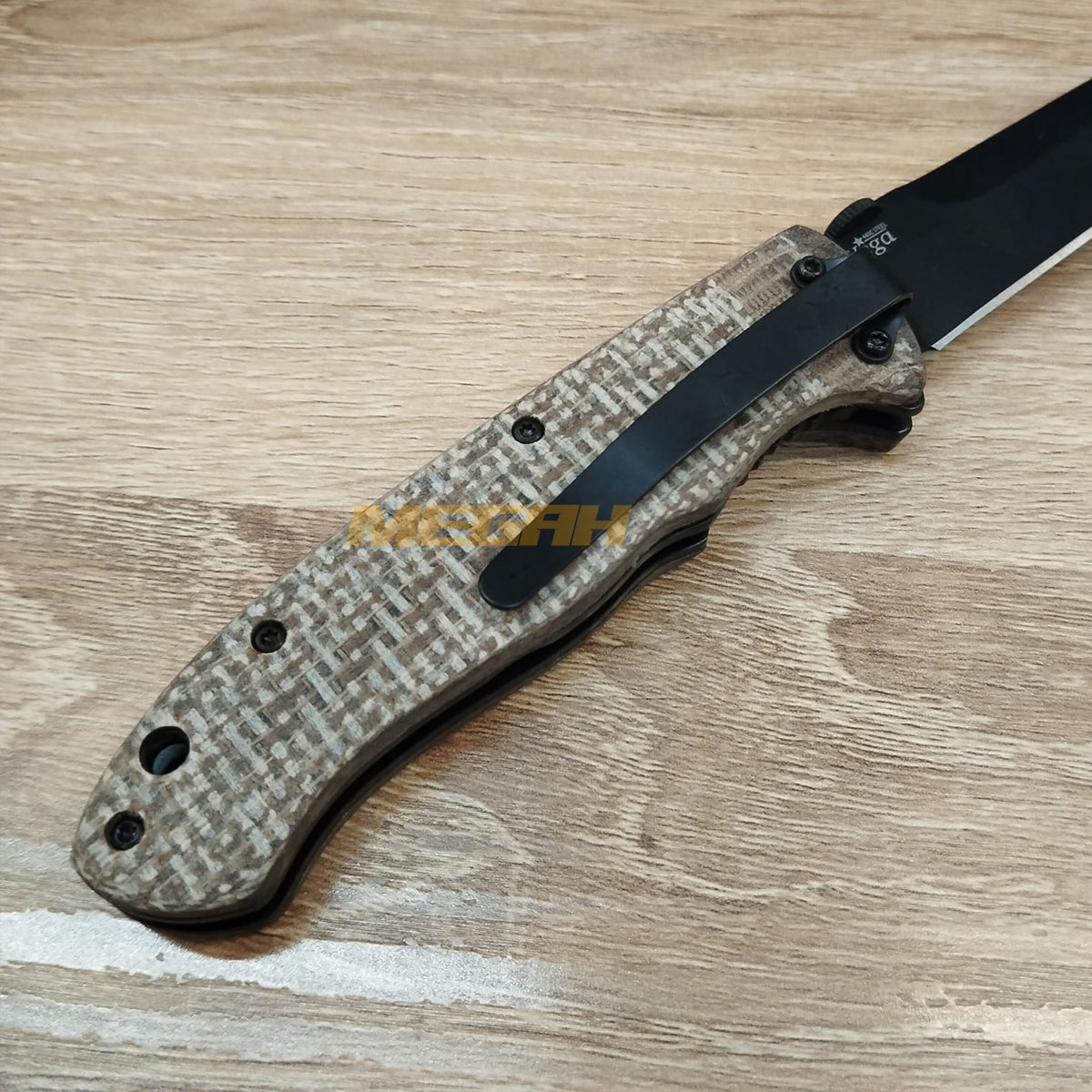 PISAU LIPAT KIZLYAR SUPREME | PISAU LIPAT OUTDOOR/SURVIVAL
