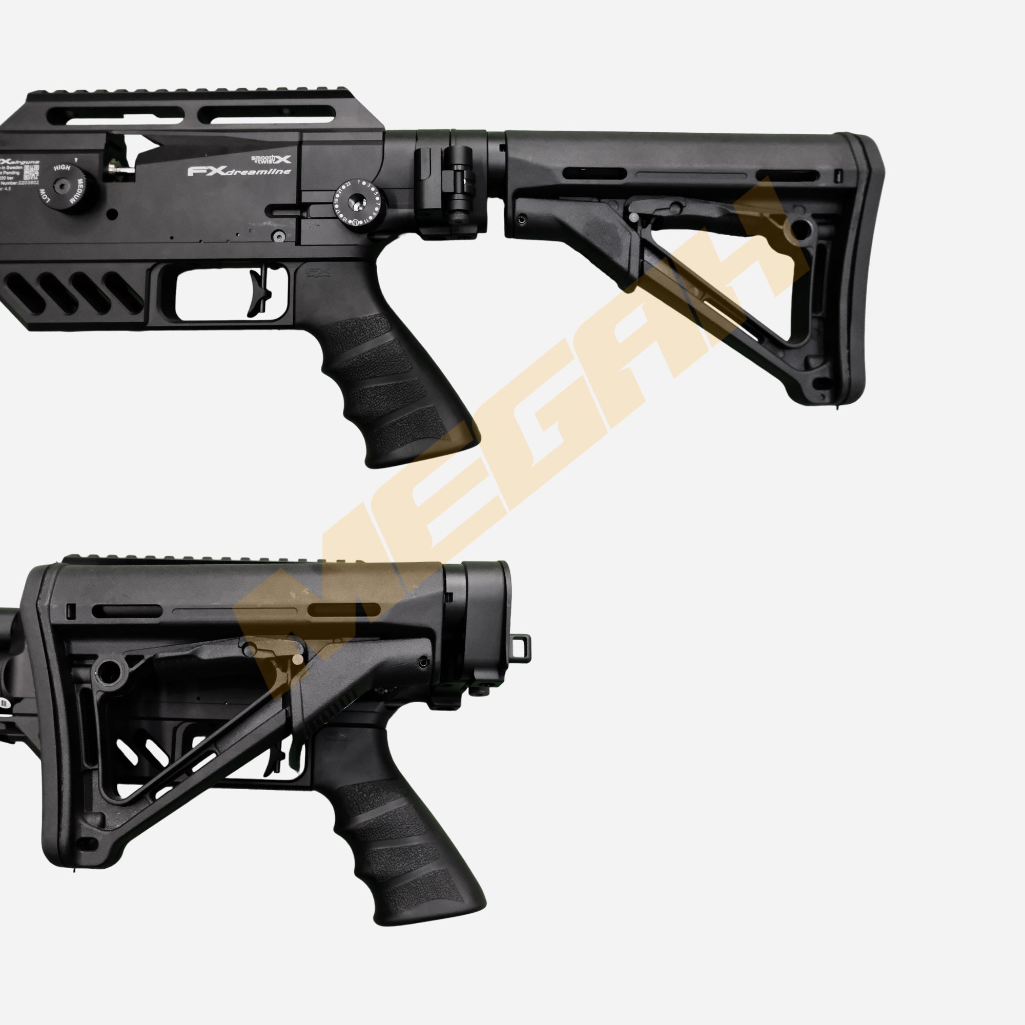 SENAPAN ANGIN FX DREAMLINE TACTICAL CARBON BOTTLE FOLDING