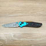PISAU LIPAT BENCHMADE MINI OSBORNE DAMASCUS