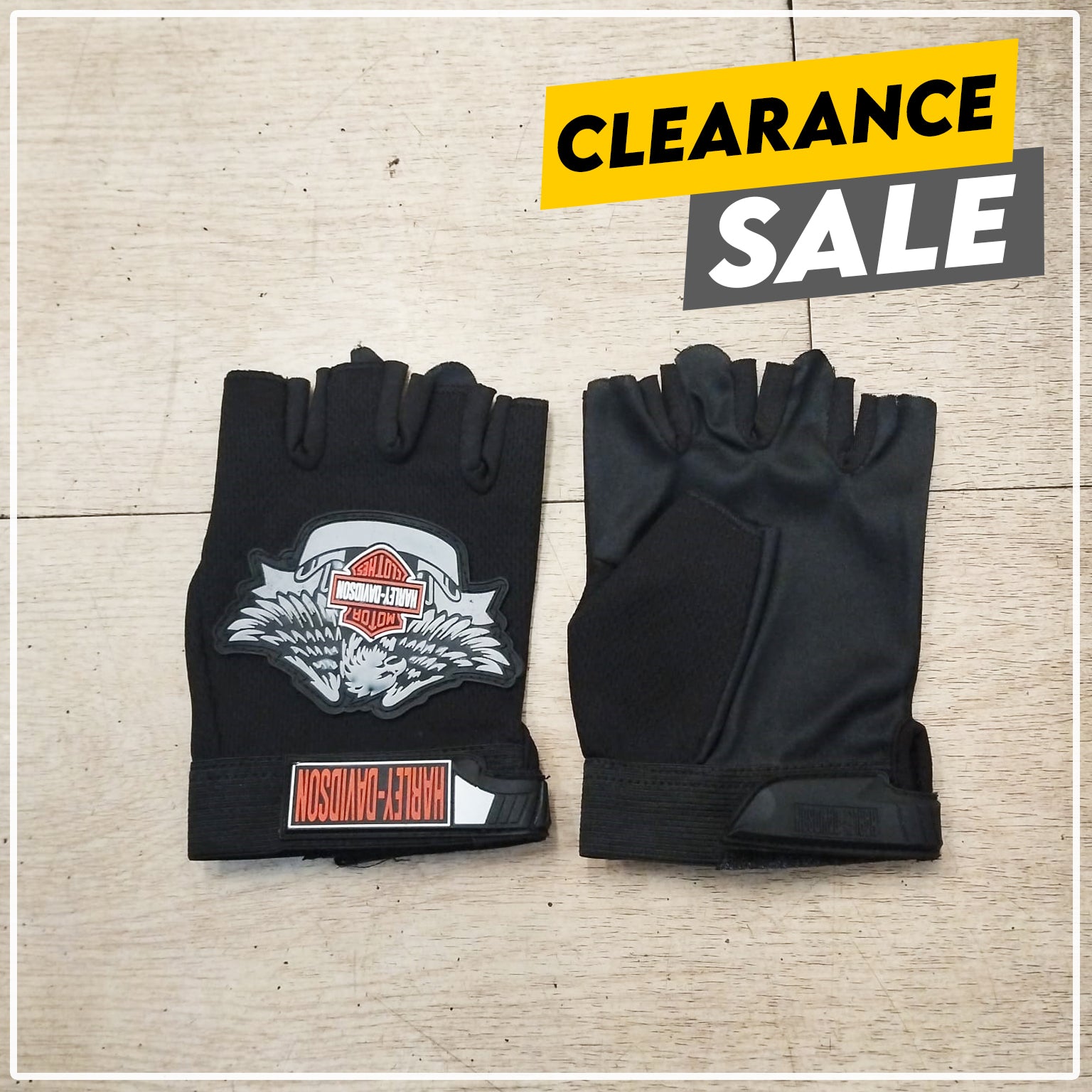 SARUNG TANGAN MOTOR 1/2 JARI