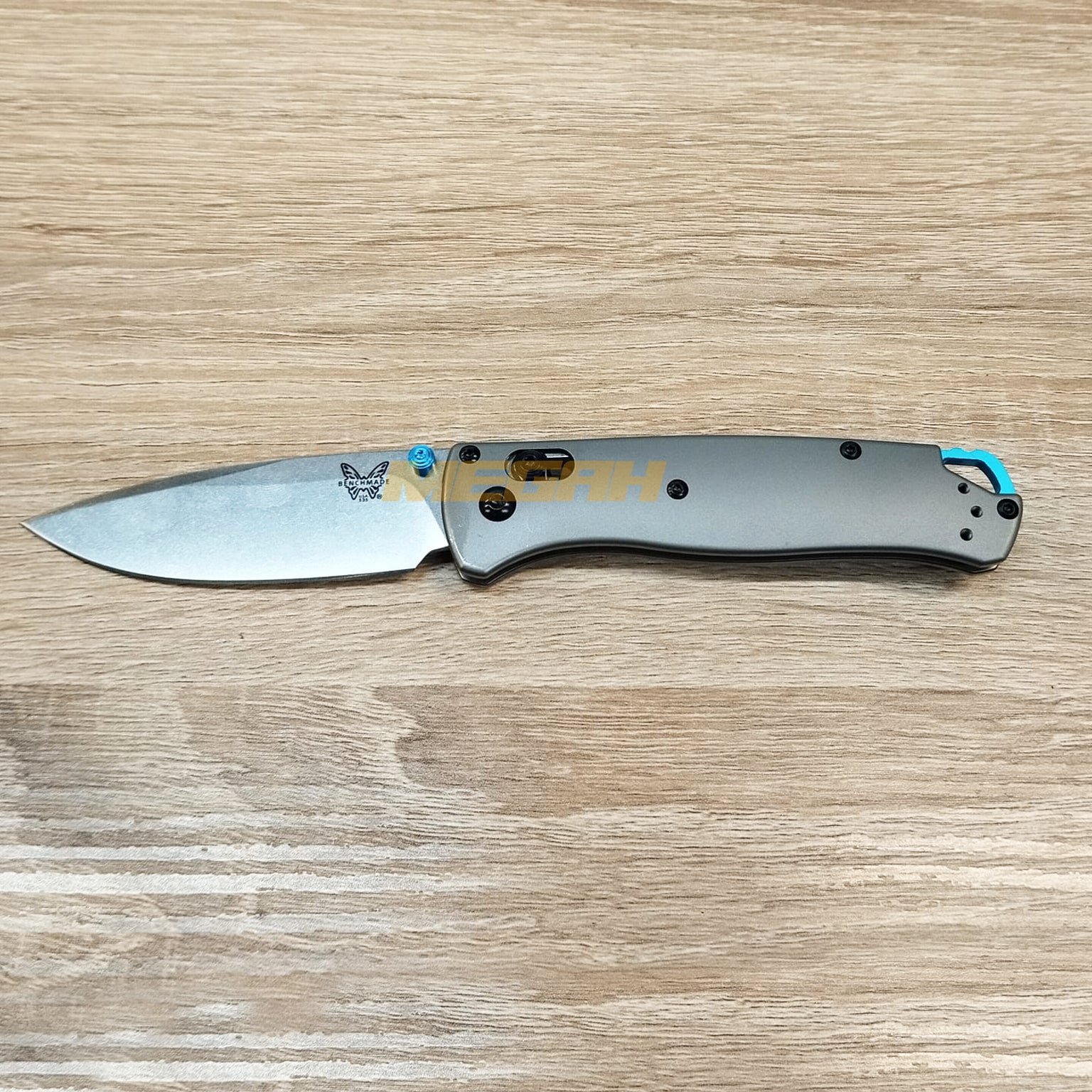 PISAU LIPAT BENCHMADE BIGOUT 535 SILVER