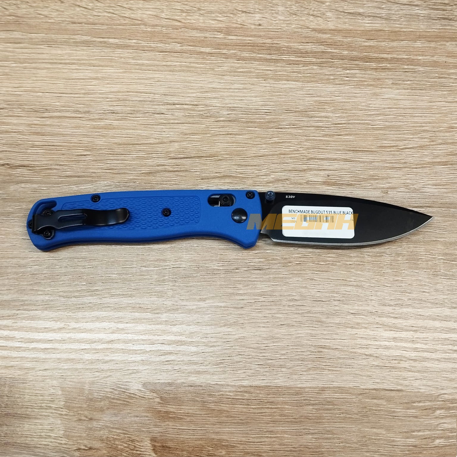 PISAU LIPAT BENCHMADE BIGOUT 535 BLUE BLACK