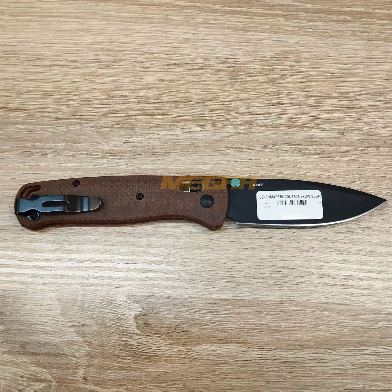 PISAU LIPAT BENCHMADE BIGOUT 535 BROWN