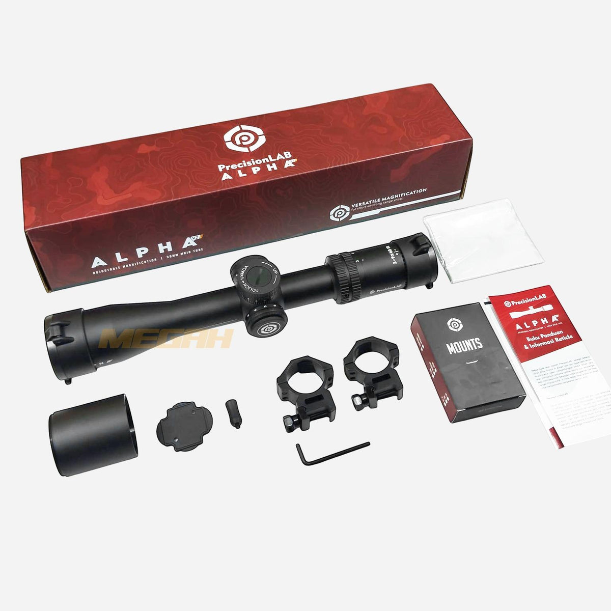 TELESKOP PRECISION LAB ALPHA V2 3-9X40 IR