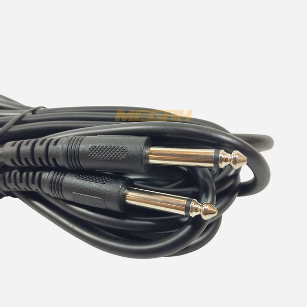 KABEL JACK GITAR 5 MT HITAM IMPORT (AM589)