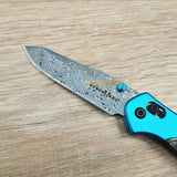 PISAU LIPAT BENCHMADE MINI OSBORNE DAMASCUS