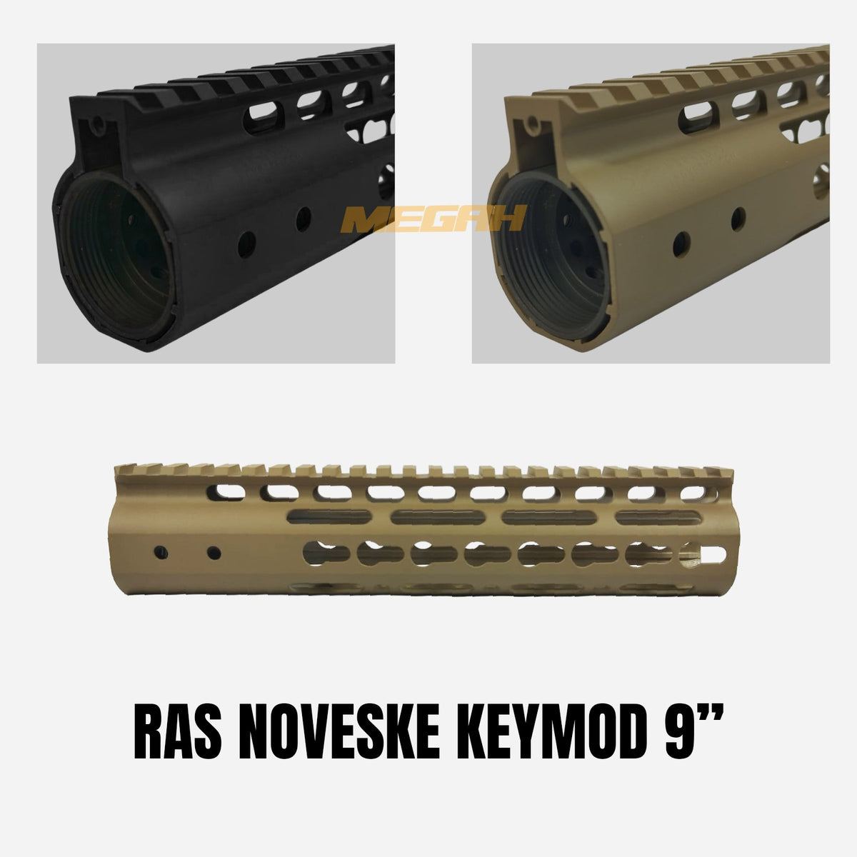 RIS NOVESKE KEYMOD 9 INCH Gambar utama produk