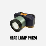 LAMPU KEPALA HEADLAMP WATERPROOF LASER PUTIH USB LED