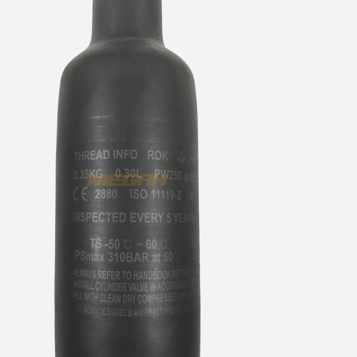 BOTOL INOCOM COMPOSITE CARBON KOREA 300CC