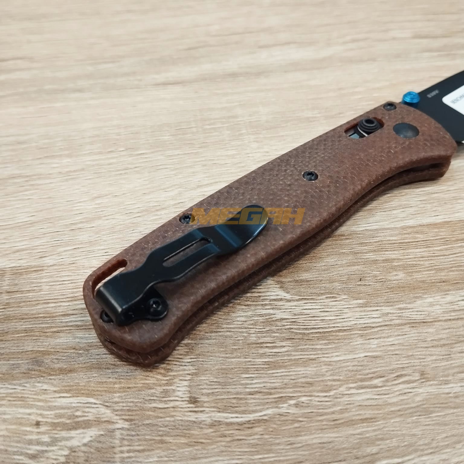 PISAU LIPAT BENCHMADE BIGOUT 535 BROWN
