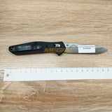 PISAU LIPAT BENCHMADE OSBORNE BLACK SERRATED